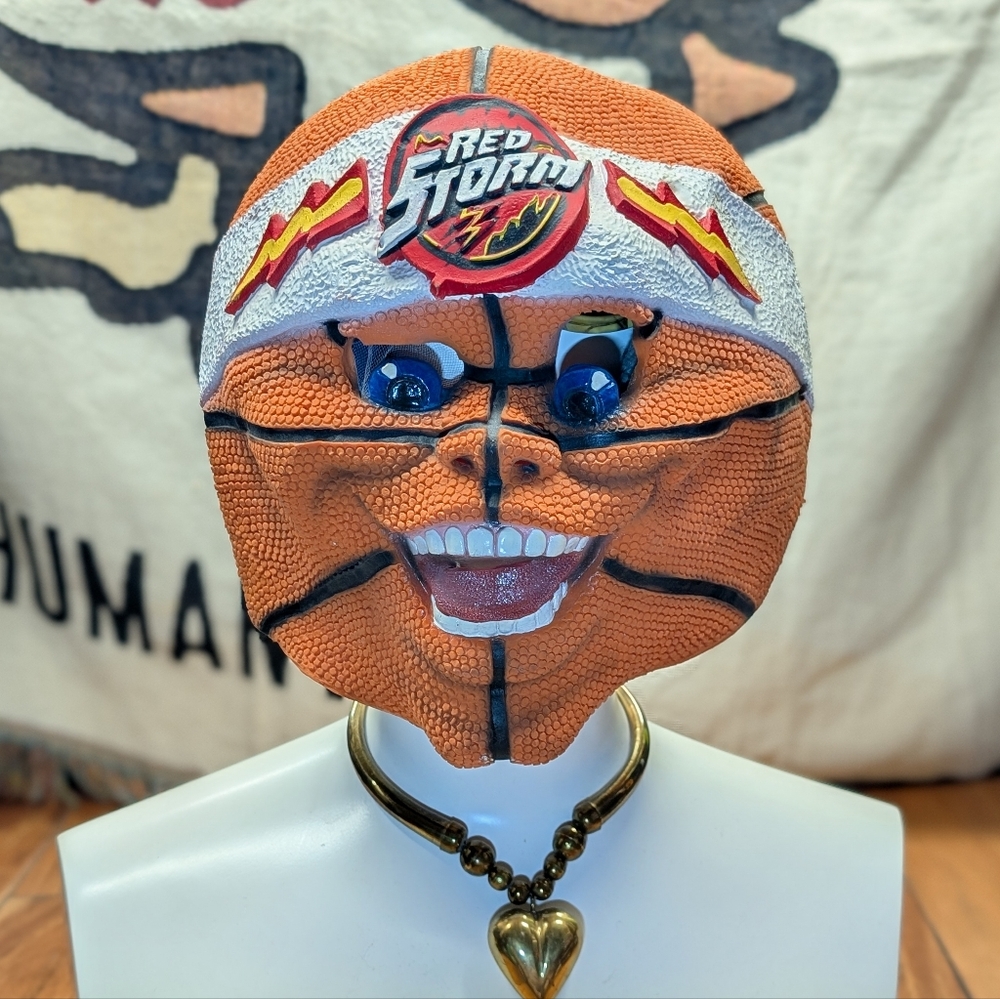 Red Storm Basketball Head Mask (OS)